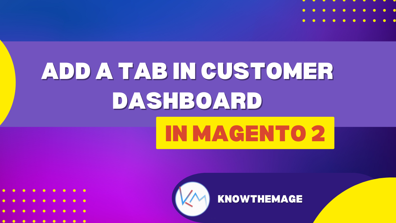 Add a tab in customer dashboard in Magento 2